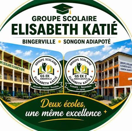 Visuel officiel des établissements Élisabeth Katié 1 et Élisabeth Katié 2